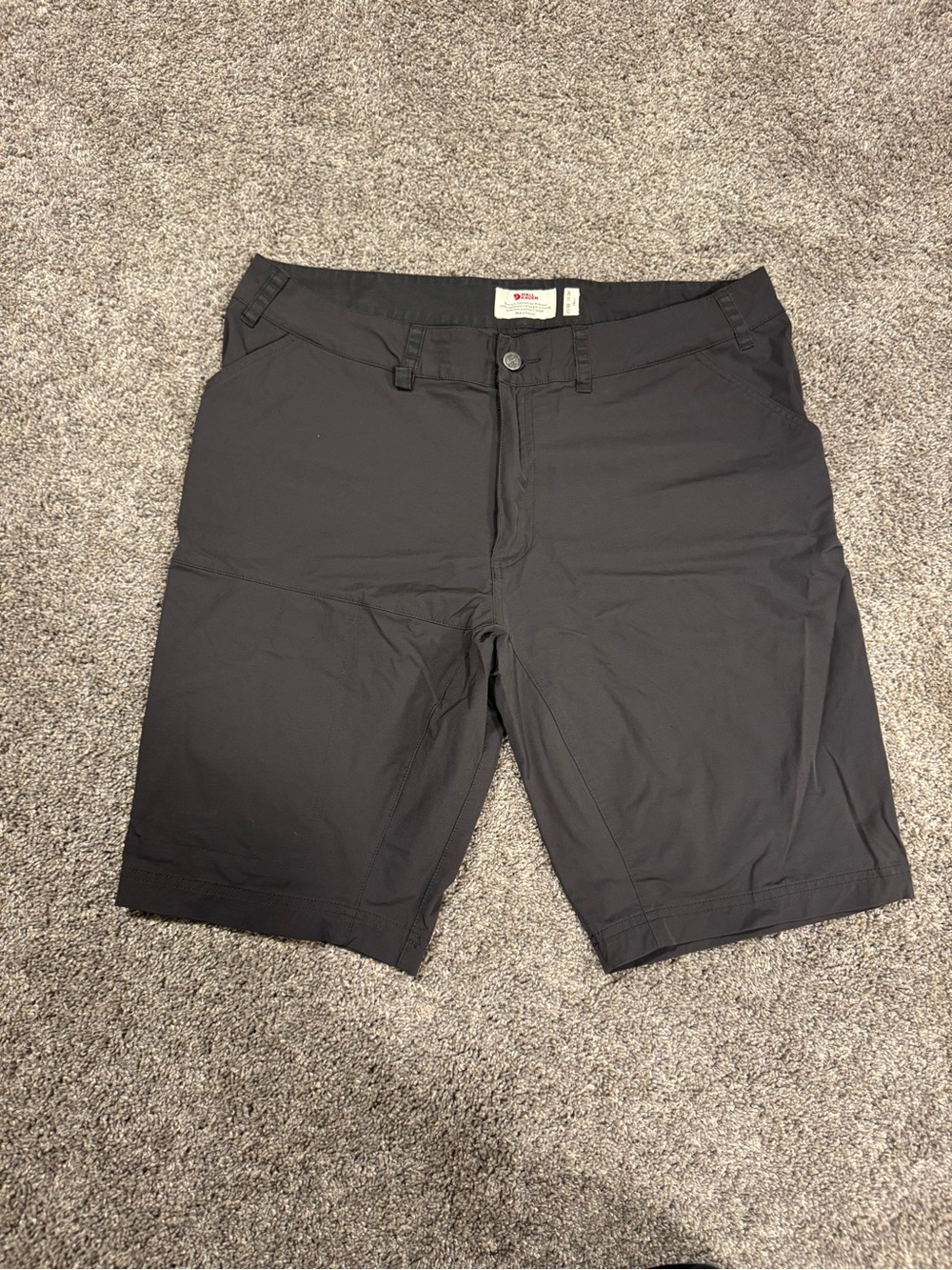 Fjallraven Men’s Abisko Lite Shorts Gray Size 36